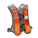 Hydration Pack Backpack Water Bladder Bag Rucksack Cycling Running Orange