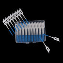 40pcs Disposable Toothpicks Soft Clean Interdental Seam Brush Elastic MassageLJ