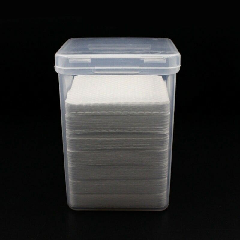 Funmix 170Pcs Eyelash Glue Remover Cotton Wipes Uv Gel Nail Tips Polish Rem R8R5