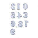 1 Set Number Metal Cutting Dies Stencil Hand Craft DIY Scrapbooking Card Diary