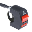 Motorcycle Handlebar Light Switch ON-OFF Button Accident Hazard Light Switch Gw