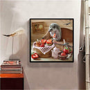 5D DIY Full Drill Diamond Painting Hedgehog Cross Stitch Embroidery Kit