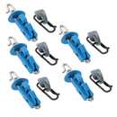 10pcs Splash Down Sea Fishing Bait Clip Locking Lock Jigging Lure Fishhook