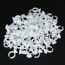 100pcs Disposable Adhesive Tattooing Ink Cups Pigment Holder Ring Small