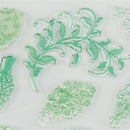 Vivid  Green Leaves Stamps DIY Scrapbooking Card Making Photo Album Decor JR