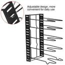 Kitchen Organizer Pan Cutting Board Holder Dishes Rack Stand Storage Shelf