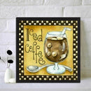5D DIY Full Round Drill Diamond Painting Cup Cross Stitch Mosaic (CQ085) A