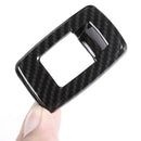 Carbon Fiber For BMW X1 F48 2016-18 ABS Chrome Interior Tail Door Swtich Fr