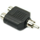 5Pcs RCA AV Audio Y Splitter 1 Male to 2 Female Plug Adapter