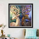 5D DIY Full Drill Diamond Painting Deer Cross Stitch Embroidery Ornaments