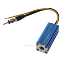 12V 3 in 1 Car Auto Stereo Hidden Amplified Antenna FM Radio Frequency Converter