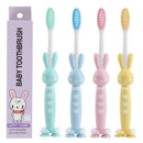 Children Cartoon rabbit Pattern Toothbrush Oral Teeth Care Kids color random %x