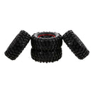 96mm Rubber Tire with 1.9" Rim for 1/10 HSP Redcat Traxxas RC Crawler Buggy
