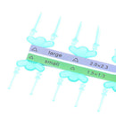 80X 4 size Dental Interdental Wedge Matrix Wedge Matrice Plastic Dentist ToolsME