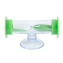 6831 Toothbrush hourglass 3 minutes set 4 pcs hourglasses with vacuum clean X1B8
