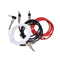 Right Angle Stereo 3.5mm Male to Male Audio AUX Earphone Extension Cable  JR