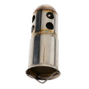 Stainless Steel Round Tip 51mm Exhaust Muffler Baffle Silencer DB Killer for