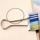 20 Pcs/Box Lovable Small Fresh Color Long Tail Clip Printed Long Tail Clip