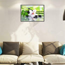 5D DIY Diamond Painting Flower Bamboo Cross Stitch Embroidery Mosaic Kit