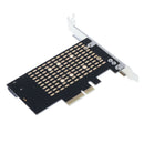 M-Key M.2 NVMe SSD To PCI-E 3.0 X4 PCI- Adapter Converter