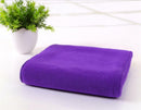 10xMulti-Color Soothing Cotton Face Soft Towels Cleaning Wash Cloth Hand Tow JR