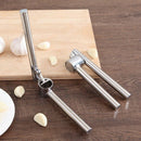 New Heavy Duty Stainless Steel Garlic Squeeze Press Portable Kitchen Tools  F5V3