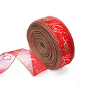 6.3*200cm Christmas Tree Hanging Ribbon Belt Decoration Xmas Party Ornament NEW