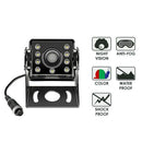 12V-24V 4Pin Bus Truck Heavy Duty Waterproof or Night Reversing Camera CCD