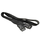 2Pcs Black Adjustable Nylon Travel Camping Luggage Tent Bind Band Strap