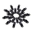 20x Plastic Tent Clips Clamp Camping tent Tarp Clips outdoor Camping Clamp BX