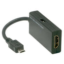 Micro-USB To HDMI Adapter For TV Monitor 1080P HD Audio Cable And HDMI Vide