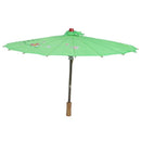Paper umbrella, 56cm diameter, foldable, floral pattern, Japanese style,