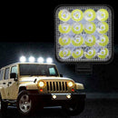 48W 16LED Work Light Flood Beam Bar Car ATV Off-Road Driving Fog-Lamps 12V/ Y4I8