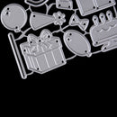 Gift cake Metal Cutting Dies Stencil Scrapbook Paper Cards Album Decor M&O