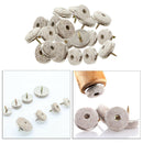 20x Furniture Felt Pads Floor Protector Nail In Non Slip Table Chair Leg Cap