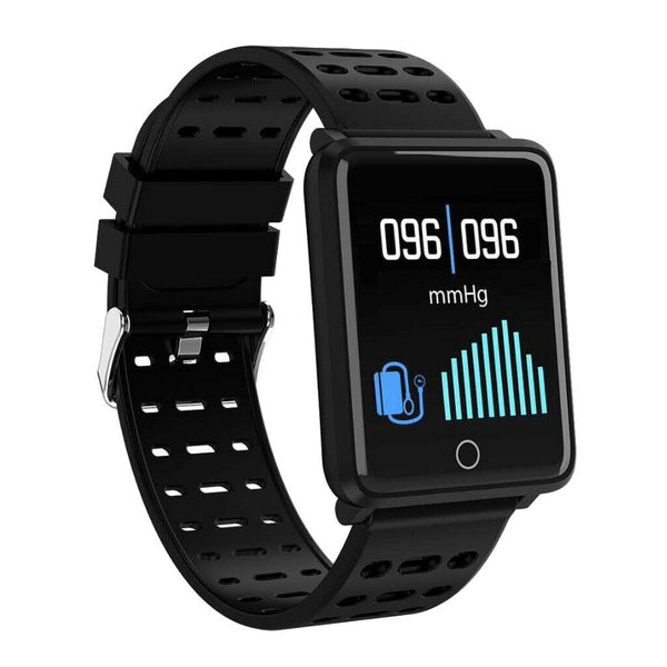 Electronic Sports Bluetooth Smart Watch Alarm Clock 180mAh Men Women Black