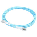 3 meters LC-LC Multimode Fiber Optic Cable Duplex 10 Gigabit 50/125