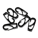 Set of 6 Rope Hook Bungee Cord End Spring Snap Clips for Boat Trailers Kayak