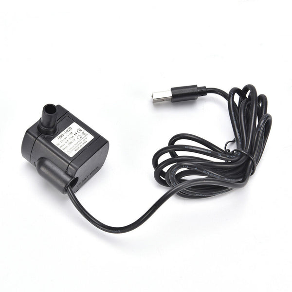 DC 3.5V-9V 3W USB Submersible Fountain Pond Water Pump Aquarium Fish Tank B Tw