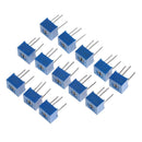13 Values 3362P Trimmer Potentiometer Kit Pack Variable Resistor 100R-1 B Hn