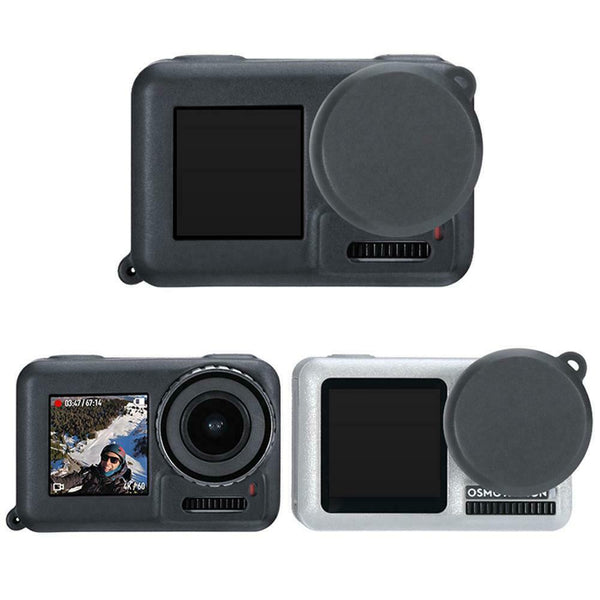 Sports Camera Silicone Case Cover Lens Drop Protection Cover For DJI Osmo Action