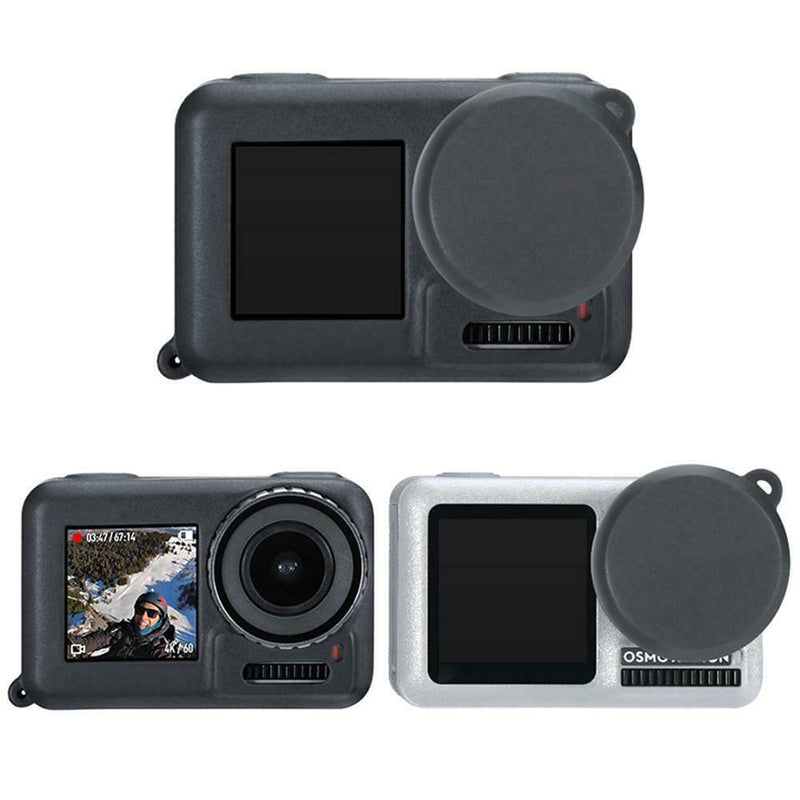 Sports Camera Silicone Case Cover Lens Drop Protection Cover For DJI Osmo Action