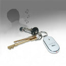 1PCS White LED Light Keys Finder Lost Thing Locator Whistle Sound Sensor
