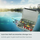 Multi-function Plastic Fishing Tackle Box Fishing Hook Bait Lure Storage Boxes