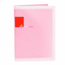 Plastic A5 Paper 20 Pockets File Document Folder Holder, Pink C1A8