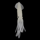 105mm Soft Squid Bait Fluke Fishing Saltwater Lure Tackle Luminous Green