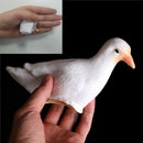 Funny magic Living Latex Dove Dove Magic propClose-up, magic tricks gimmick FT