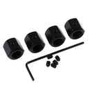 4Pcs/set Universal Car Wheel Tire Valve Cap Anti-theft Valve Cover P SE