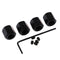 4Pcs/set Universal Car Wheel Tire Valve Cap Anti-theft Valve Cover P SE