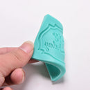 Happy Birthday Silicone Mould Cake Decor Lace Impression Mat Baking Mold JR